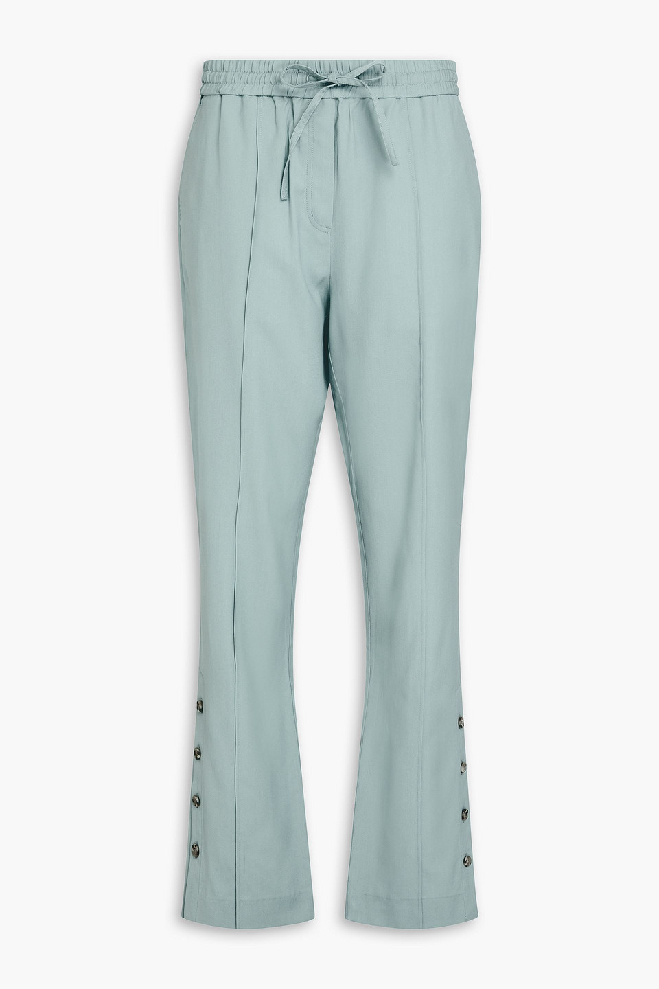 3.1 Phillip Lim - Wool-blend track pants - Green - L