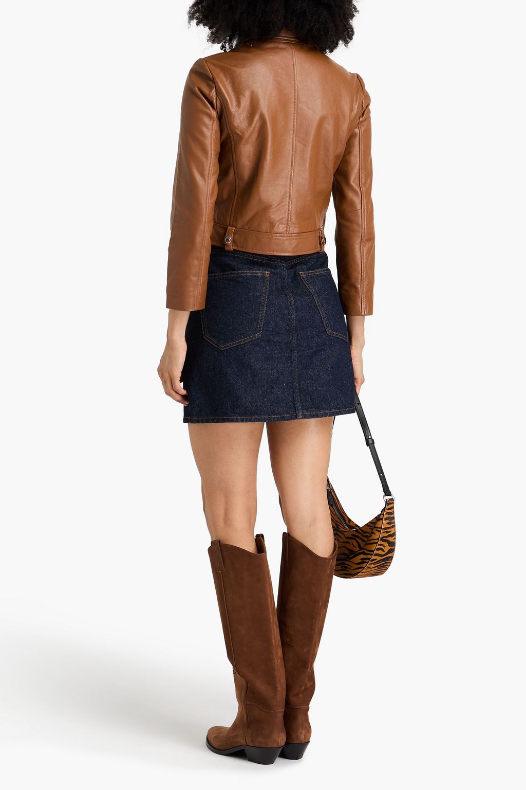 MUUBAA Charlie leather biker jacket