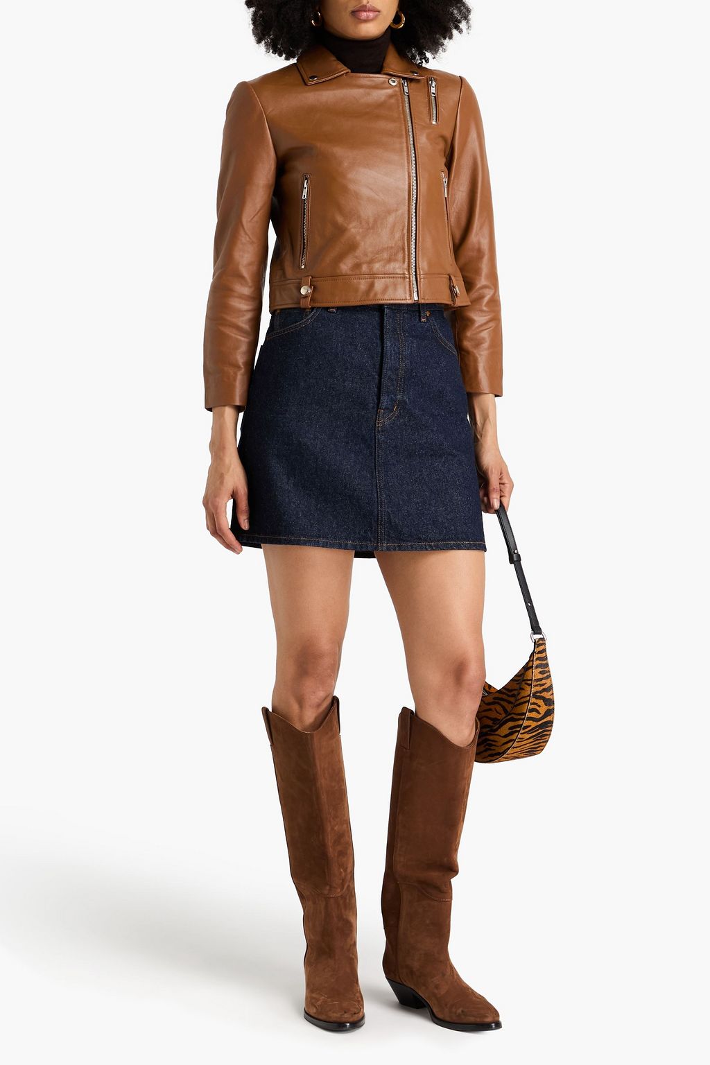 MUUBAA Charlie leather biker jacket