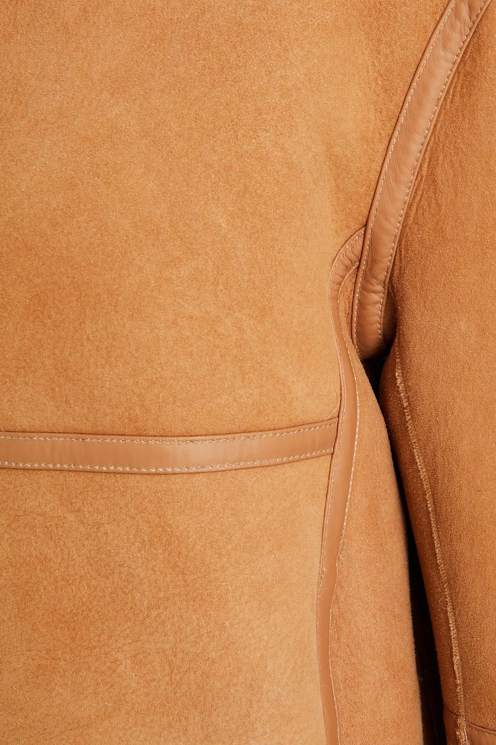 MUUBAA Belted shearling jacket