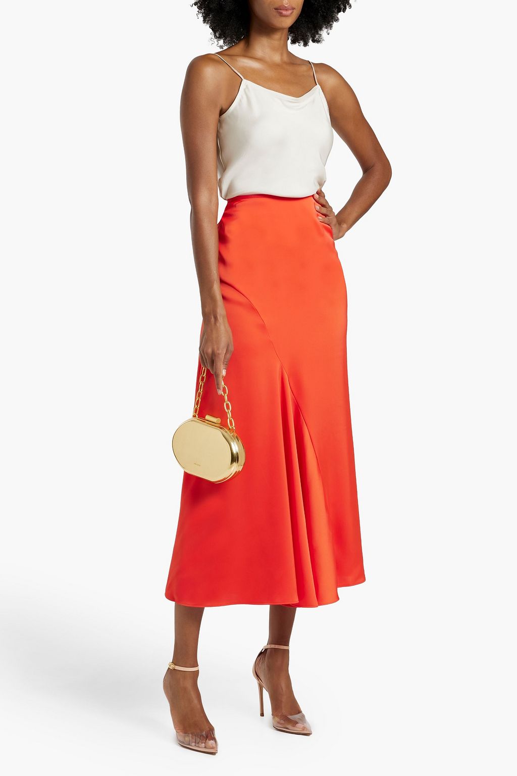 DEREK LAM 10 CROSBY Becca satin camisole