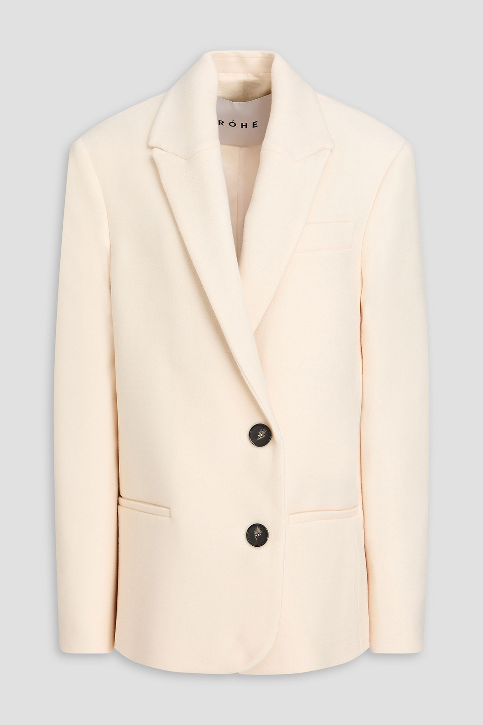 Rohe Wool Blazer In Ivory