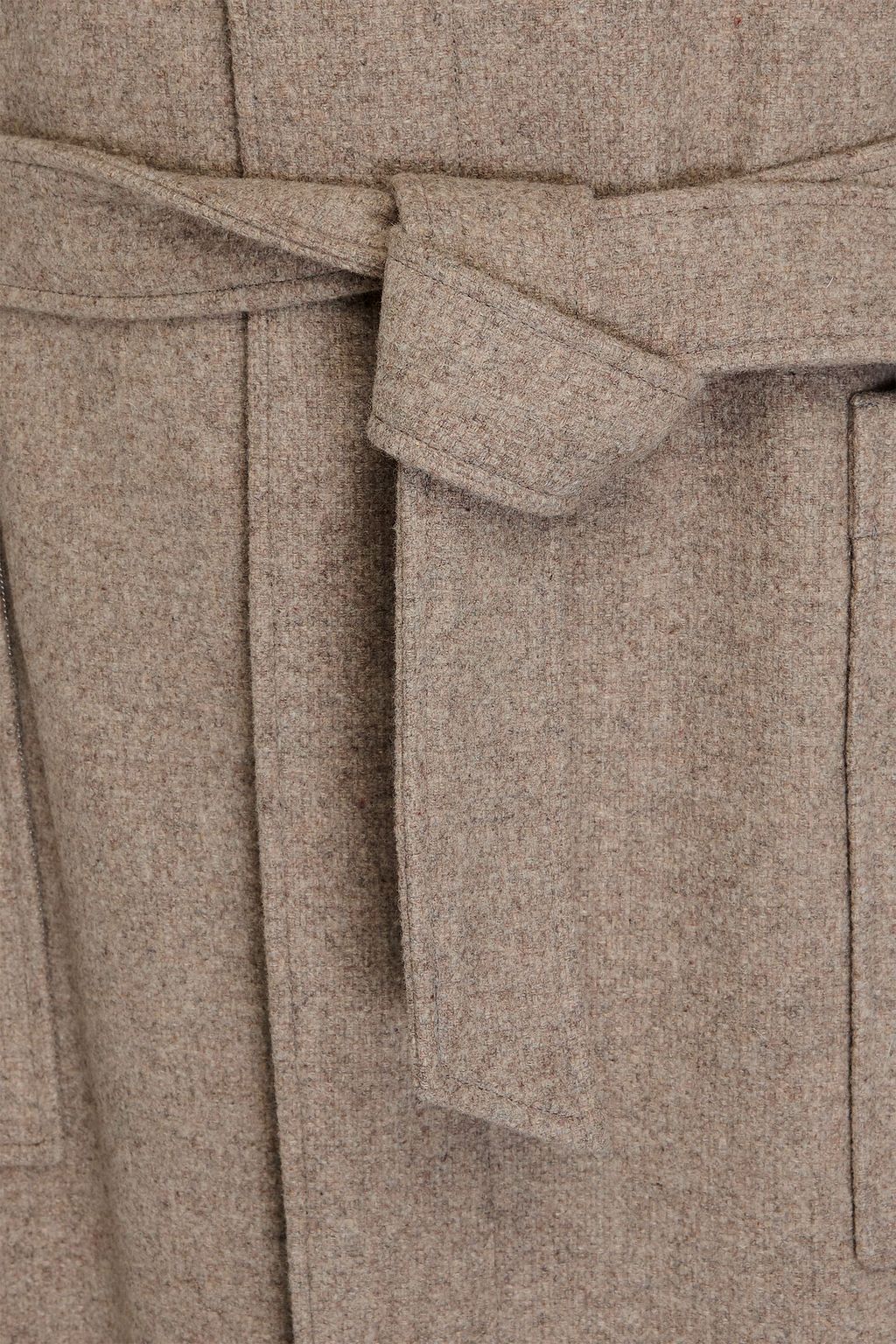 LE 17 SEPTEMBRE Wool-blend felt coat