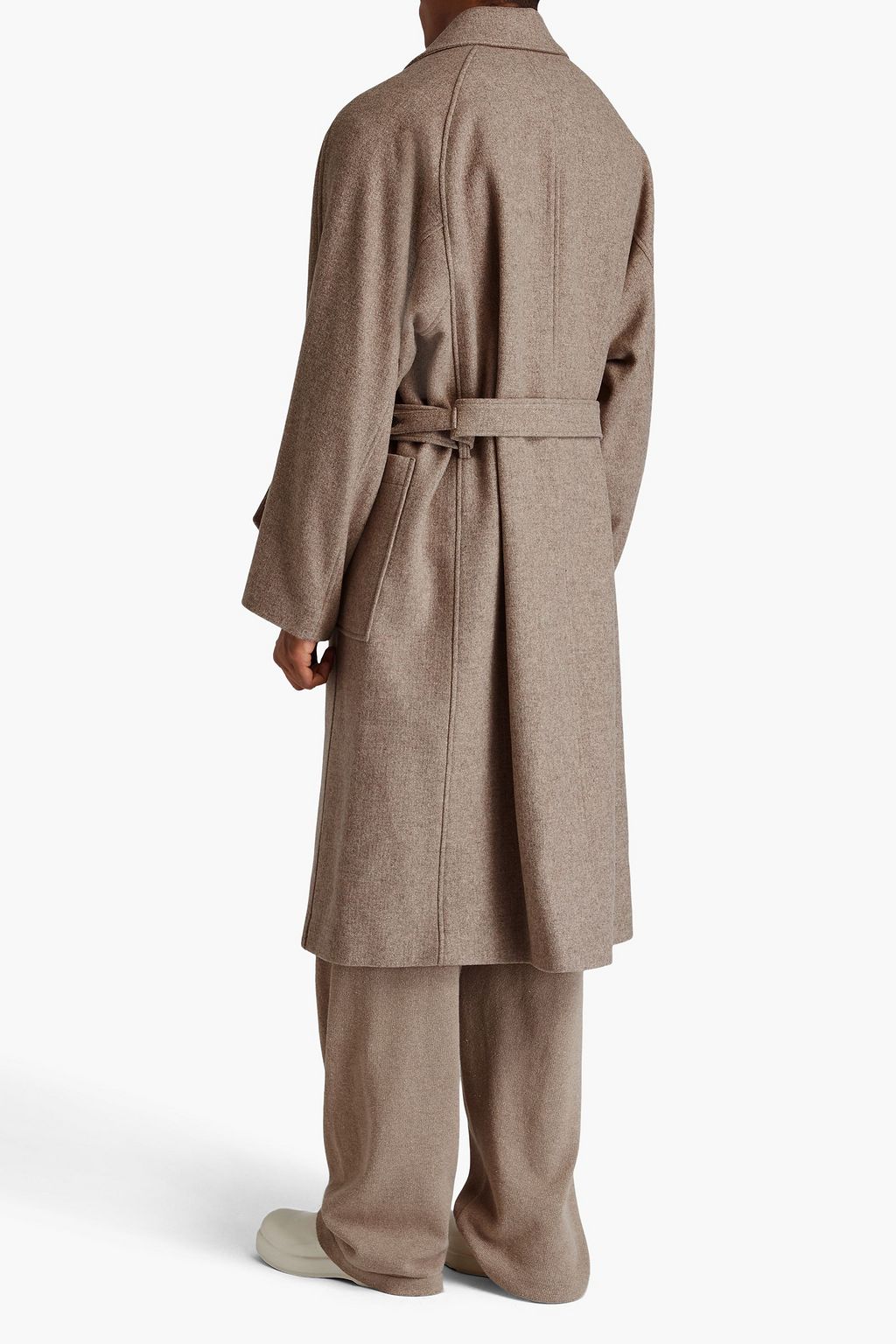 LE 17 SEPTEMBRE Wool-blend felt coat