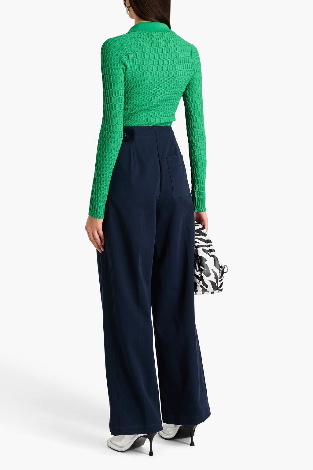 3.1 PHILLIP LIM Cotton-twill wide-leg pants