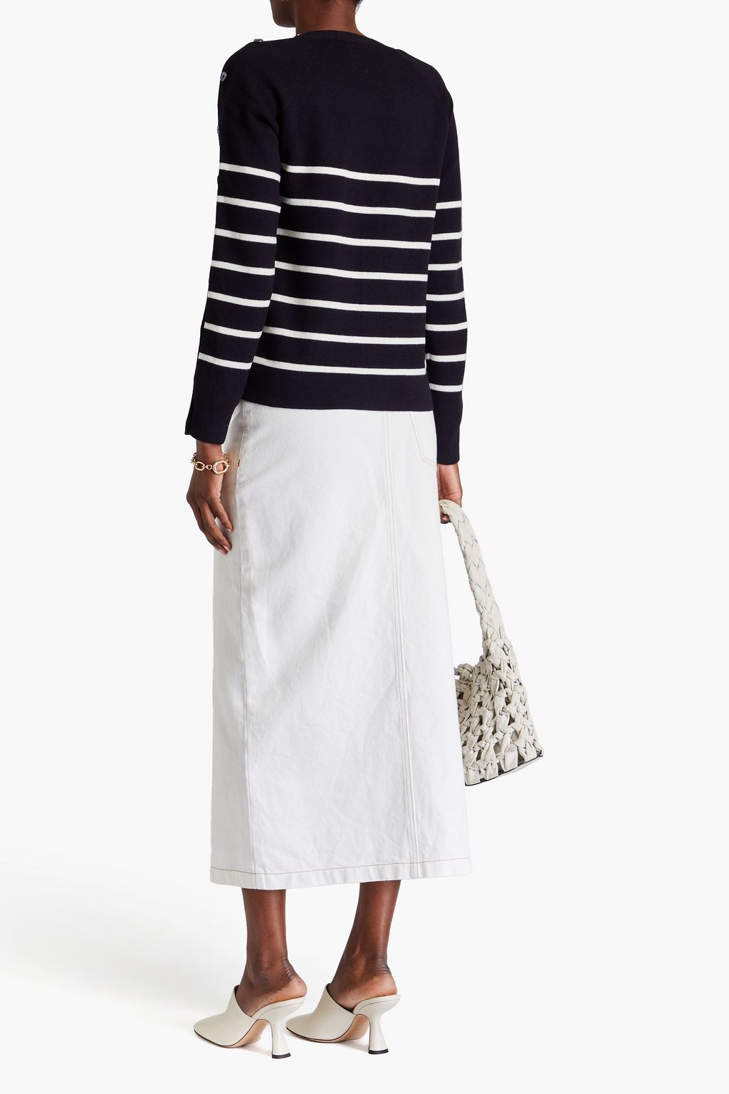3.1 PHILLIP LIM 스트라이프 울 카디건