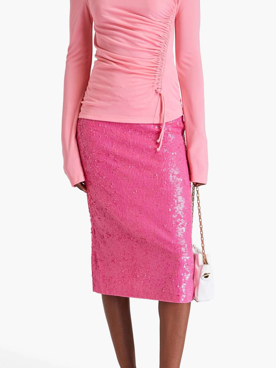 ruched jersey top