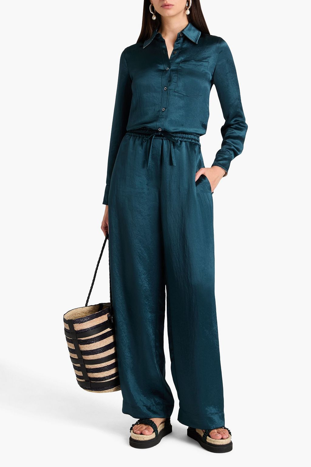 3.1 PHILLIP LIM Satin wide-leg pants