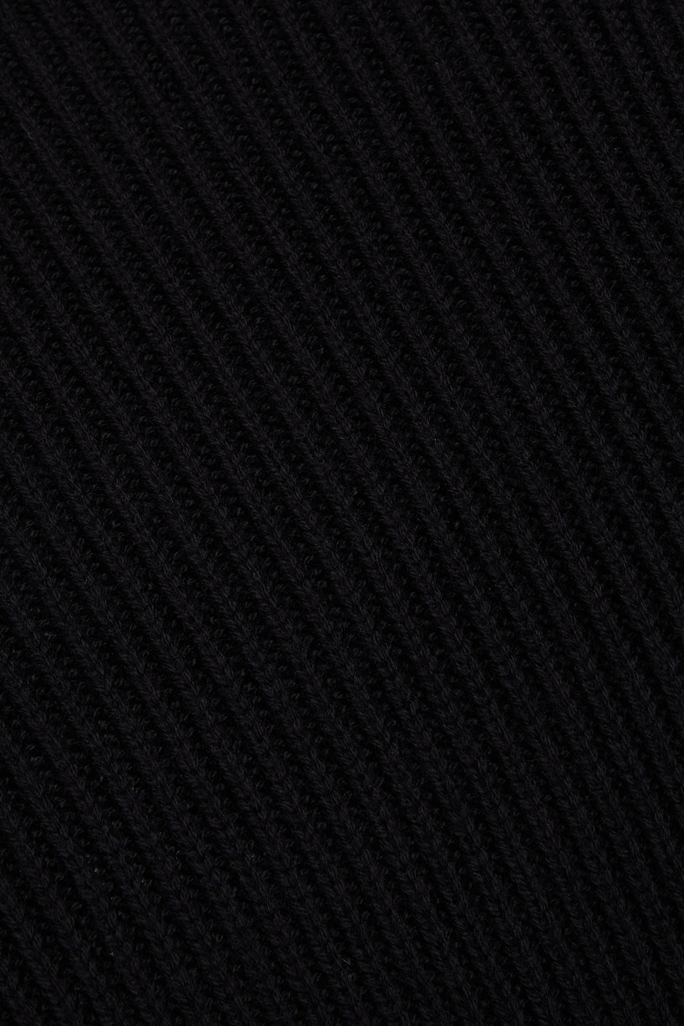 Shop 3.1 Phillip Lim Ribbed Wool And Cotton-blend Sweater In Black