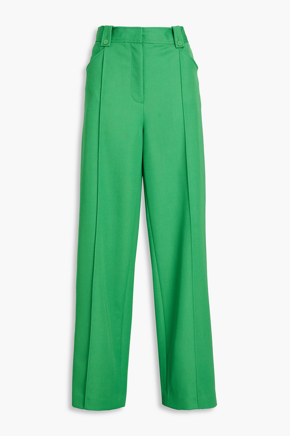 3.1 Phillip Lim Cavalry High-waist Wide-leg Trousers In Green
