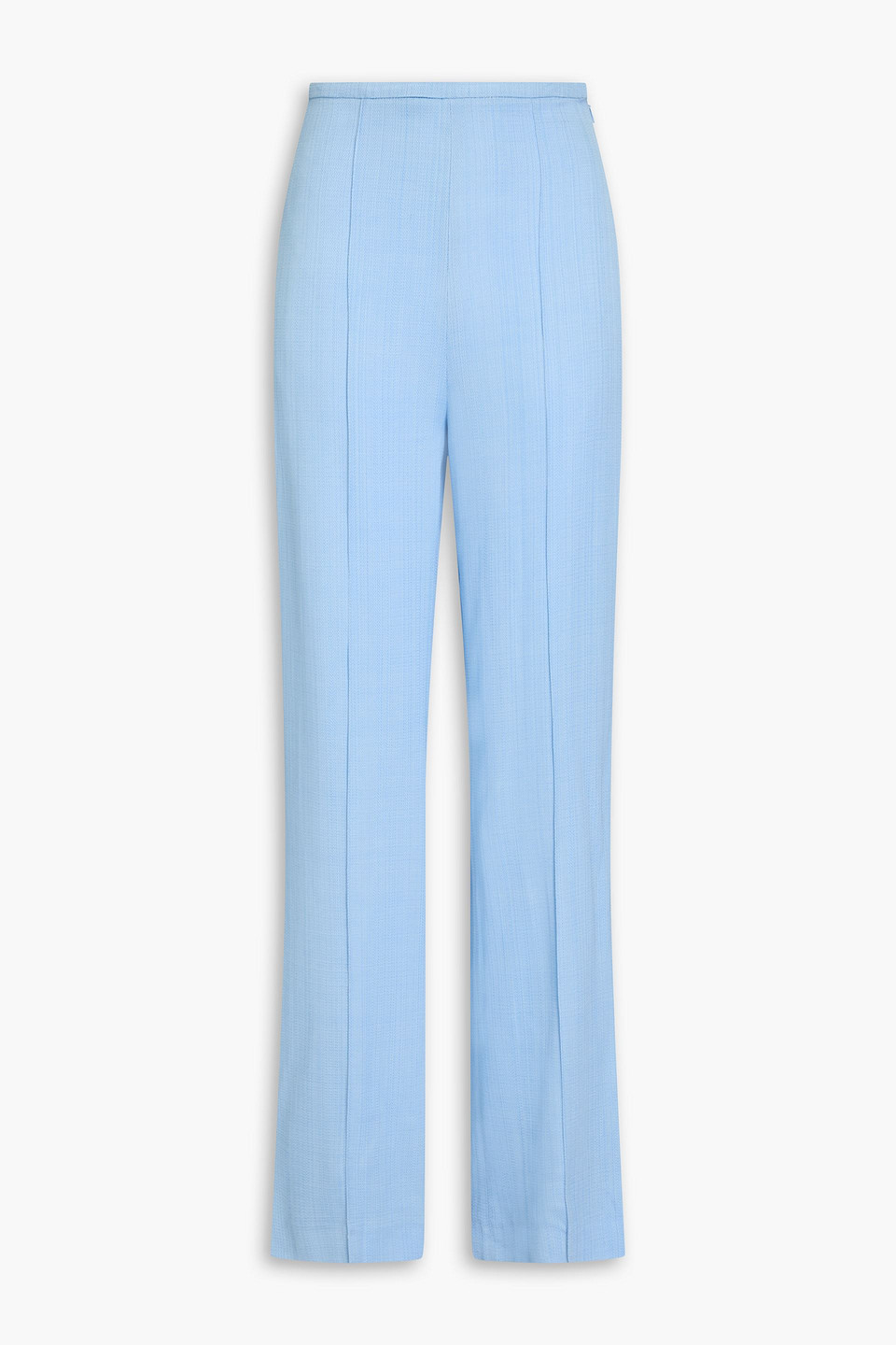 Rohe Tweed Wide-leg Pants In Light Blue