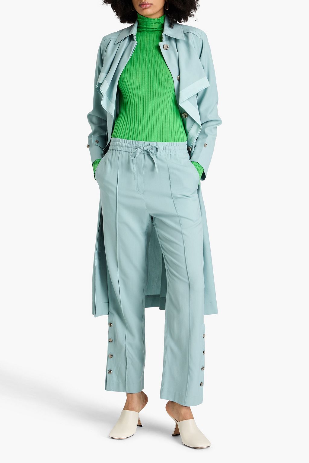 3.1 PHILLIP LIM Wool-blend tapered pants