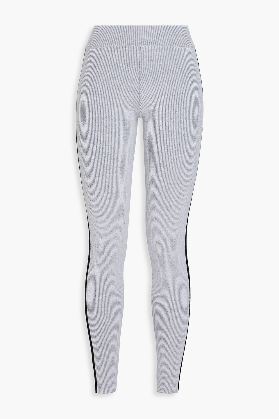 Cordova Soelden Ribbed Wool-blend Leggings In Blue