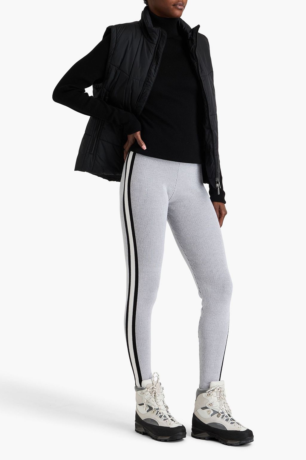 CORDOVA Soelden Leggings aus einer gerippten Wollmischung