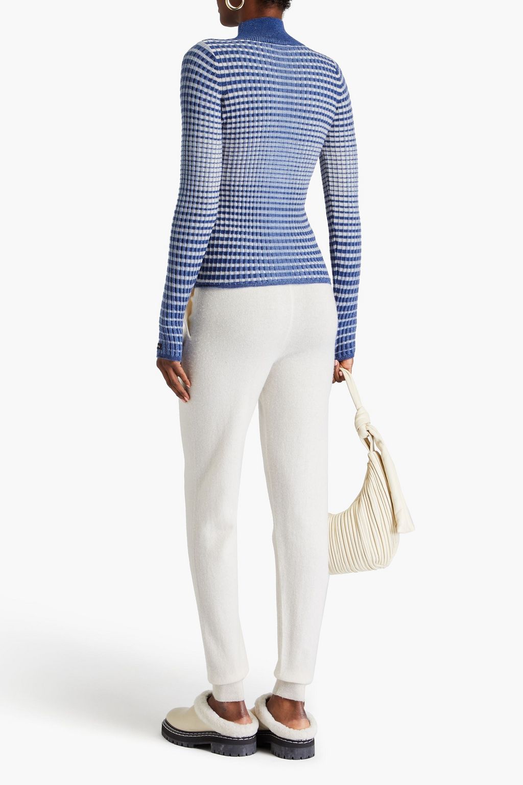 CORDOVA Valaise marled merino wool turtleneck sweater