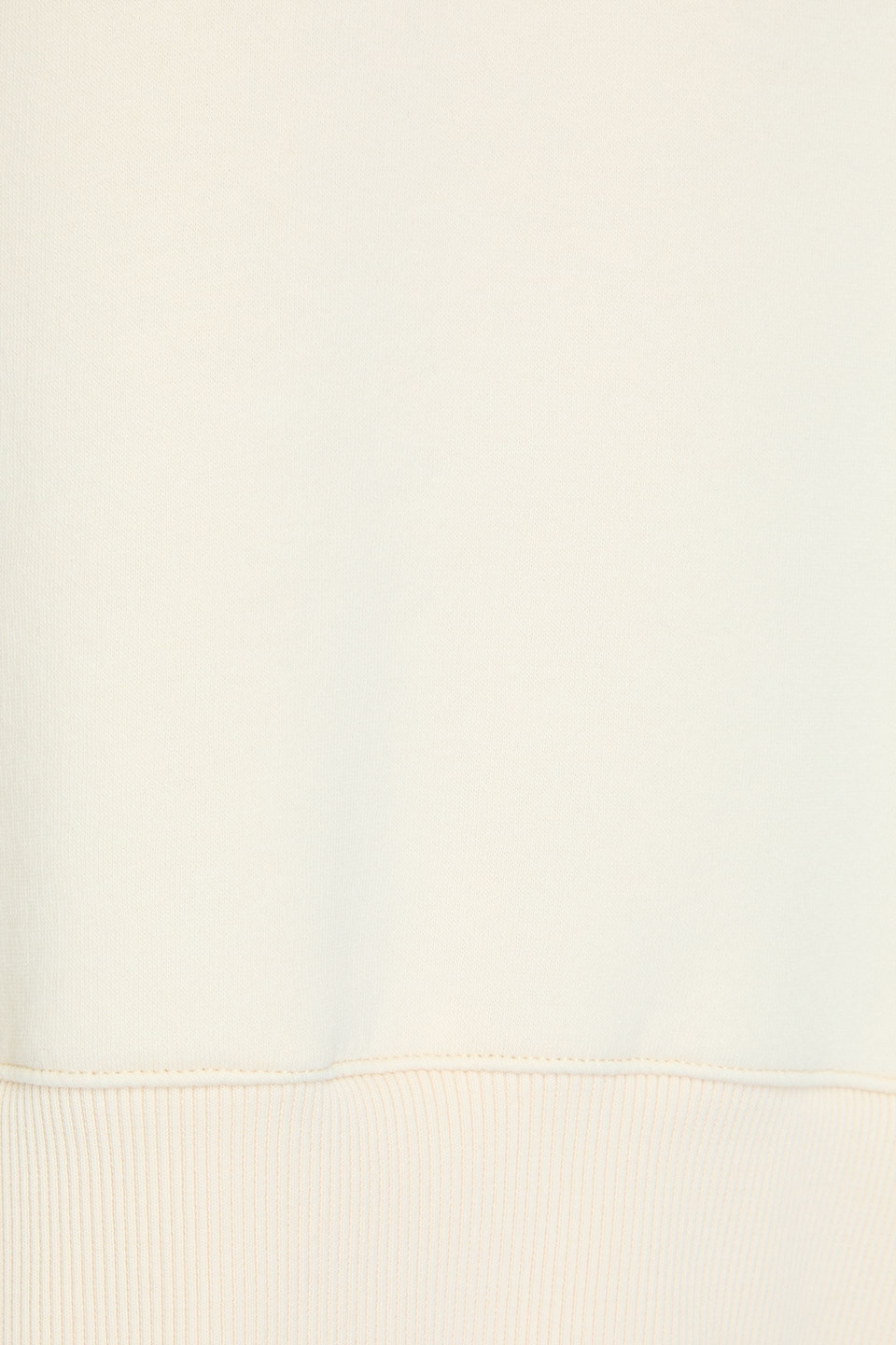 Shop Rohe Cotton-blend Fleece Sweatshirt In Cream
