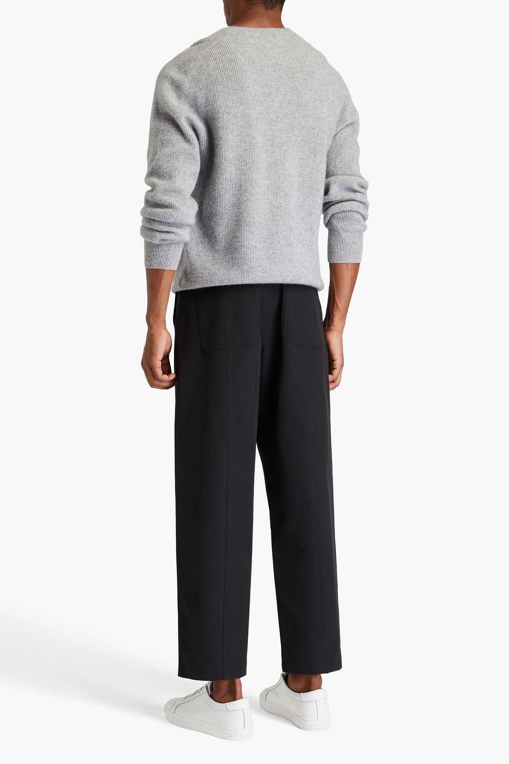 LE 17 SEPTEMBRE Pleated taffeta pants