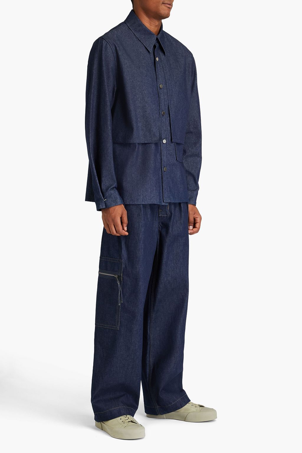 LE 17 SEPTEMBRE Denim overshirt