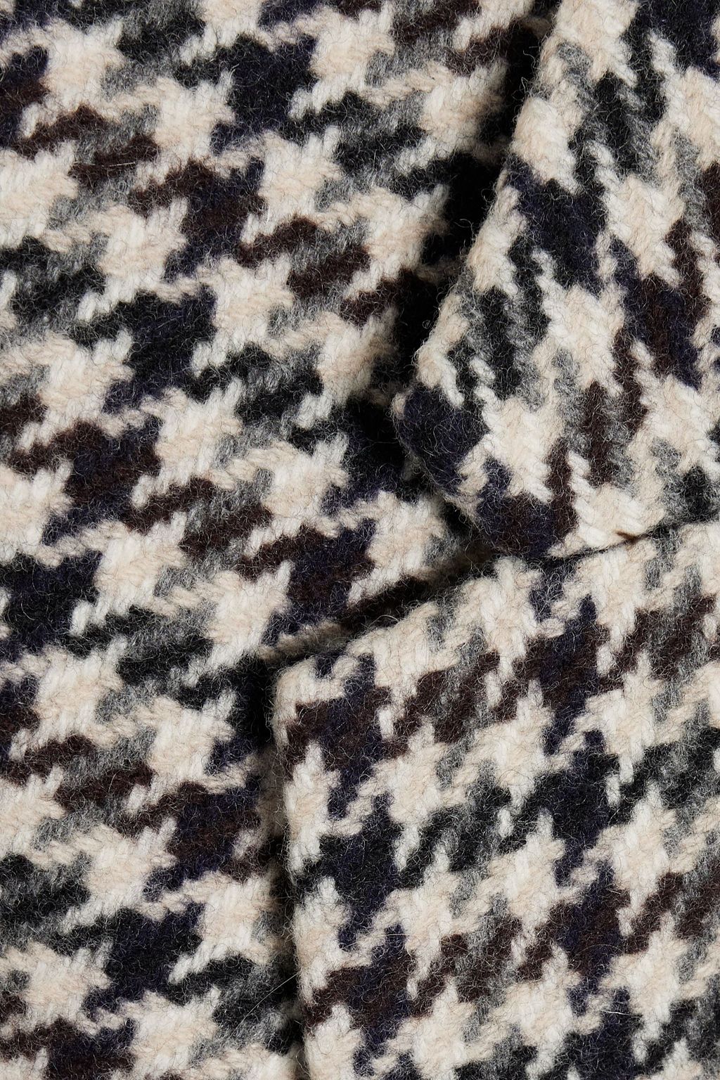 THEORY Double-breasted houndstooth wool blazer