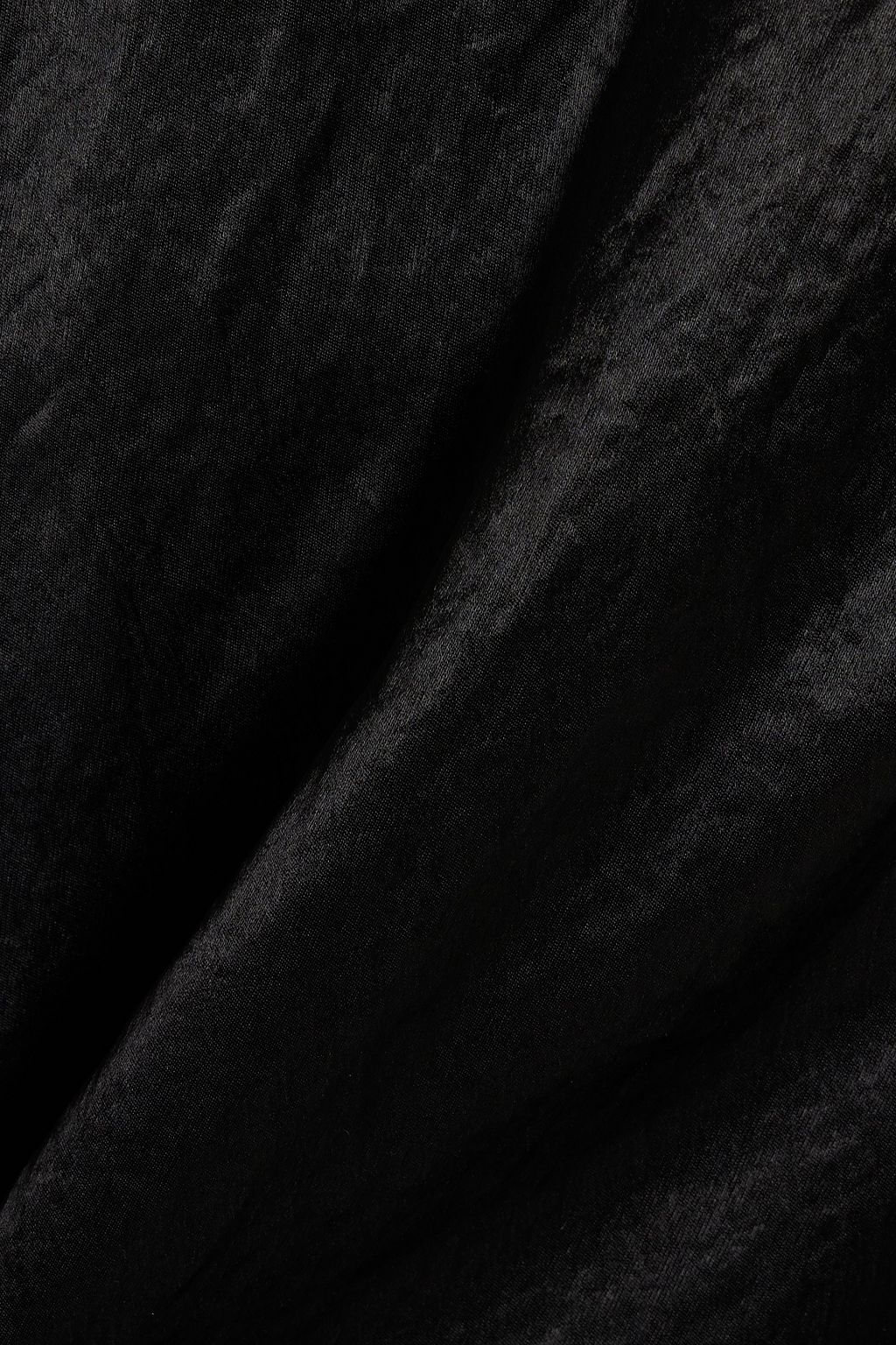 THEORY Draped satin maxi dress