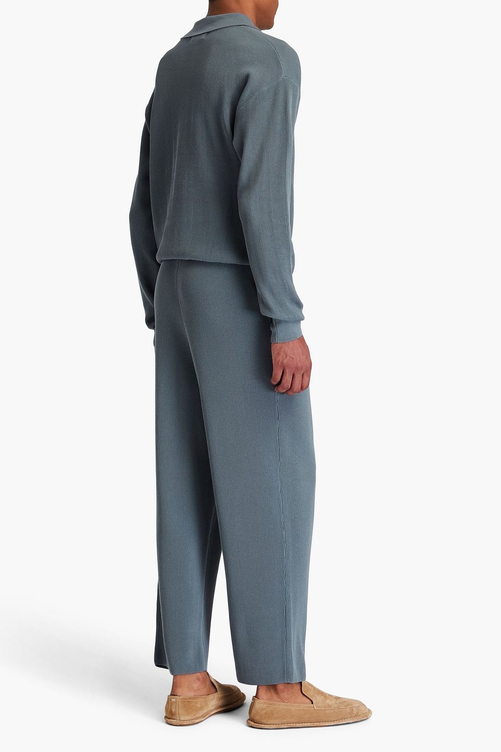 LE 17 SEPTEMBRE Ribbed cotton-blend cardigan