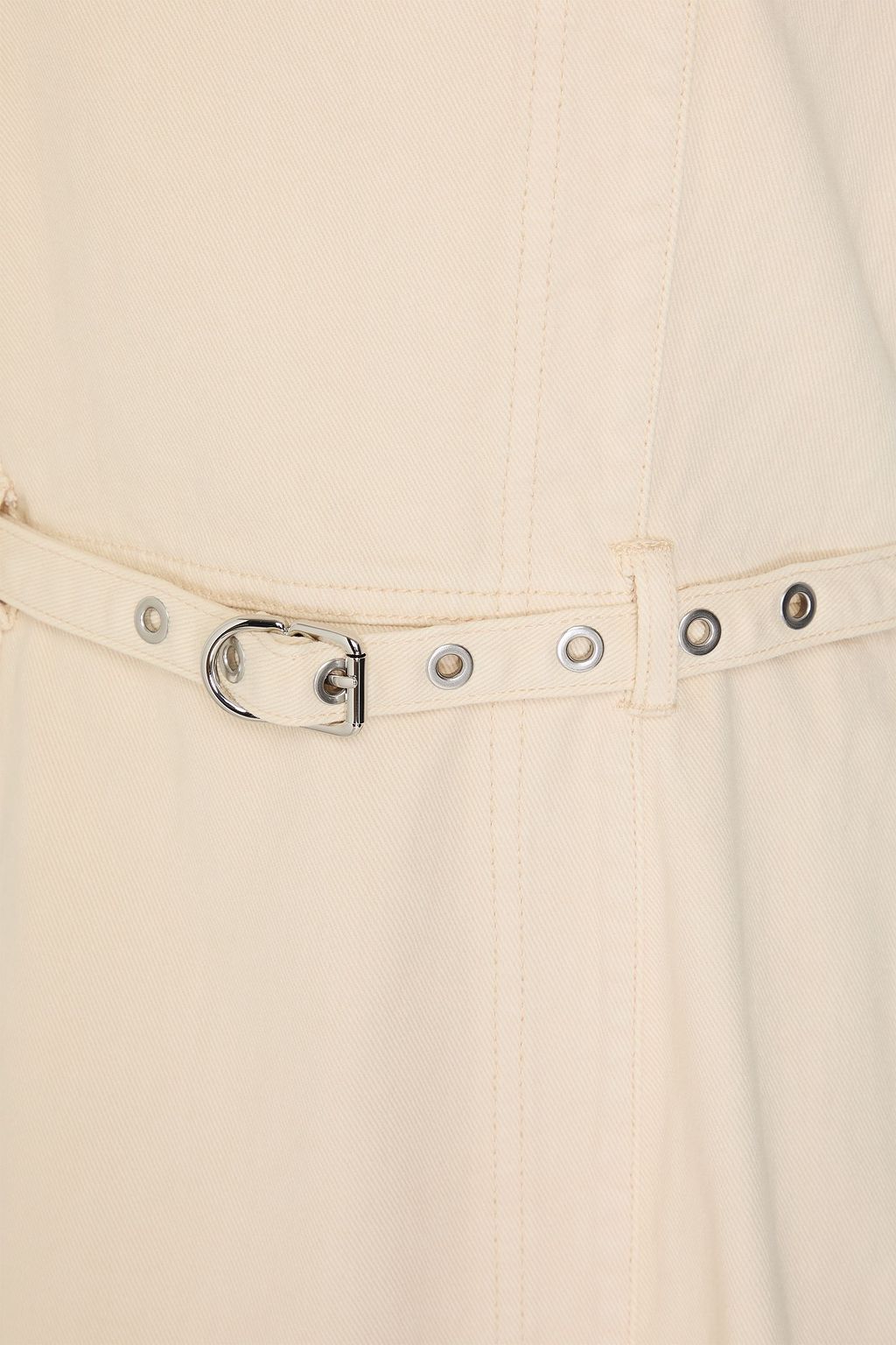 3.1 PHILLIP LIM Belted denim midi dress