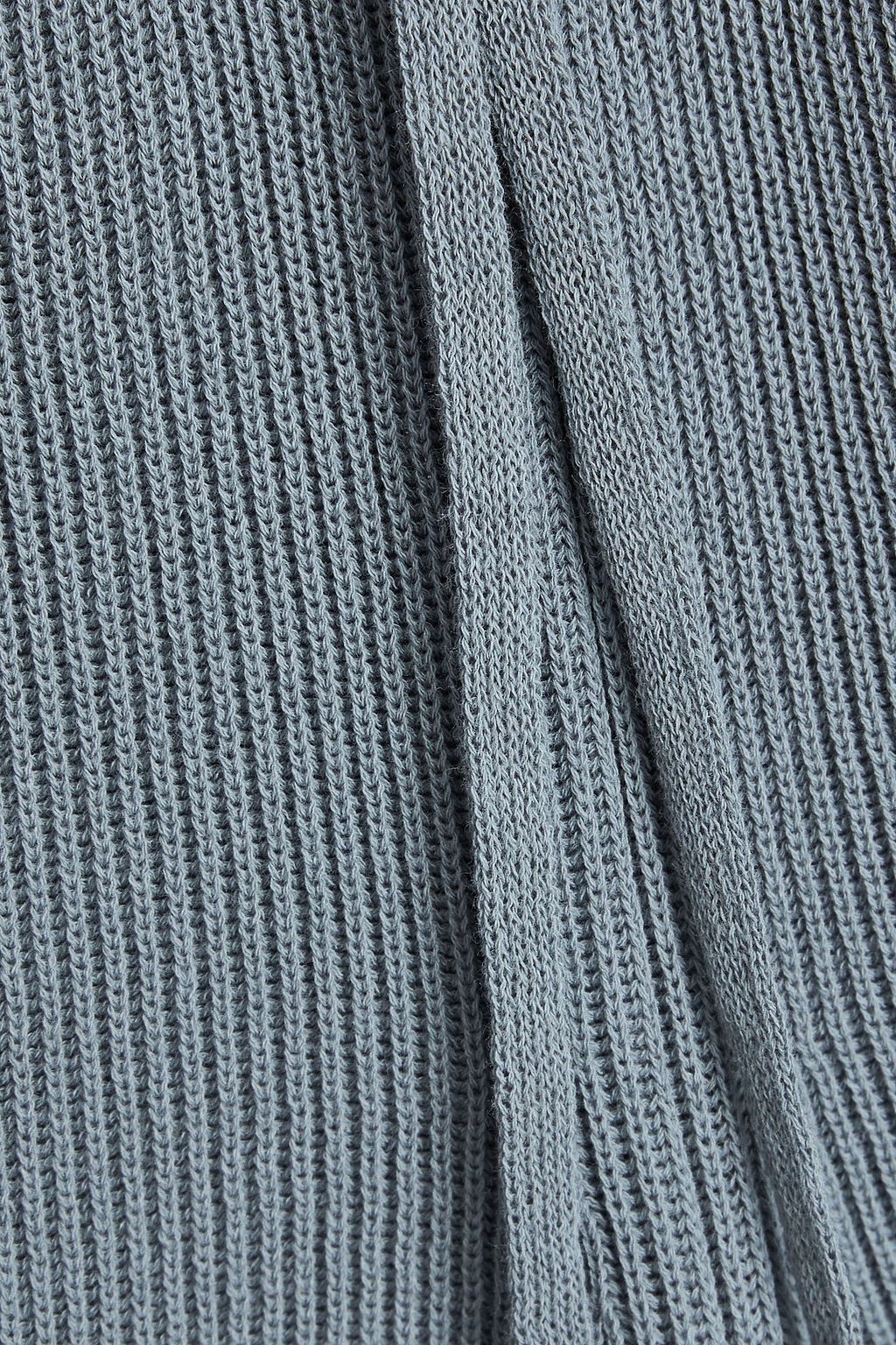 LE 17 SEPTEMBRE Ribbed cotton-blend drawstring sweatpants