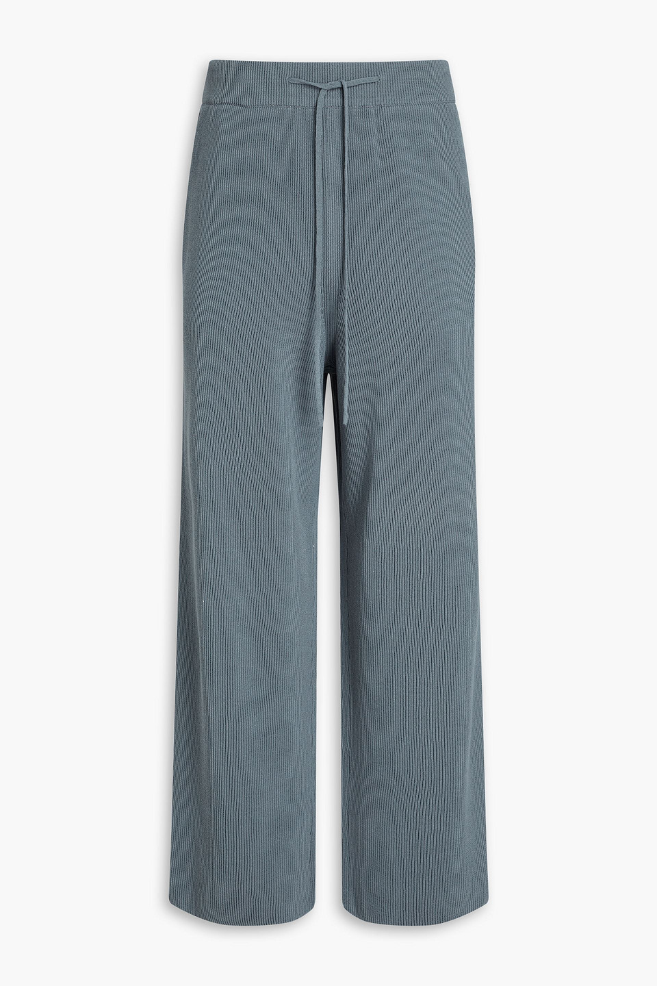 Le 17 Septembre Ribbed cotton-blend drawstring sweatpants