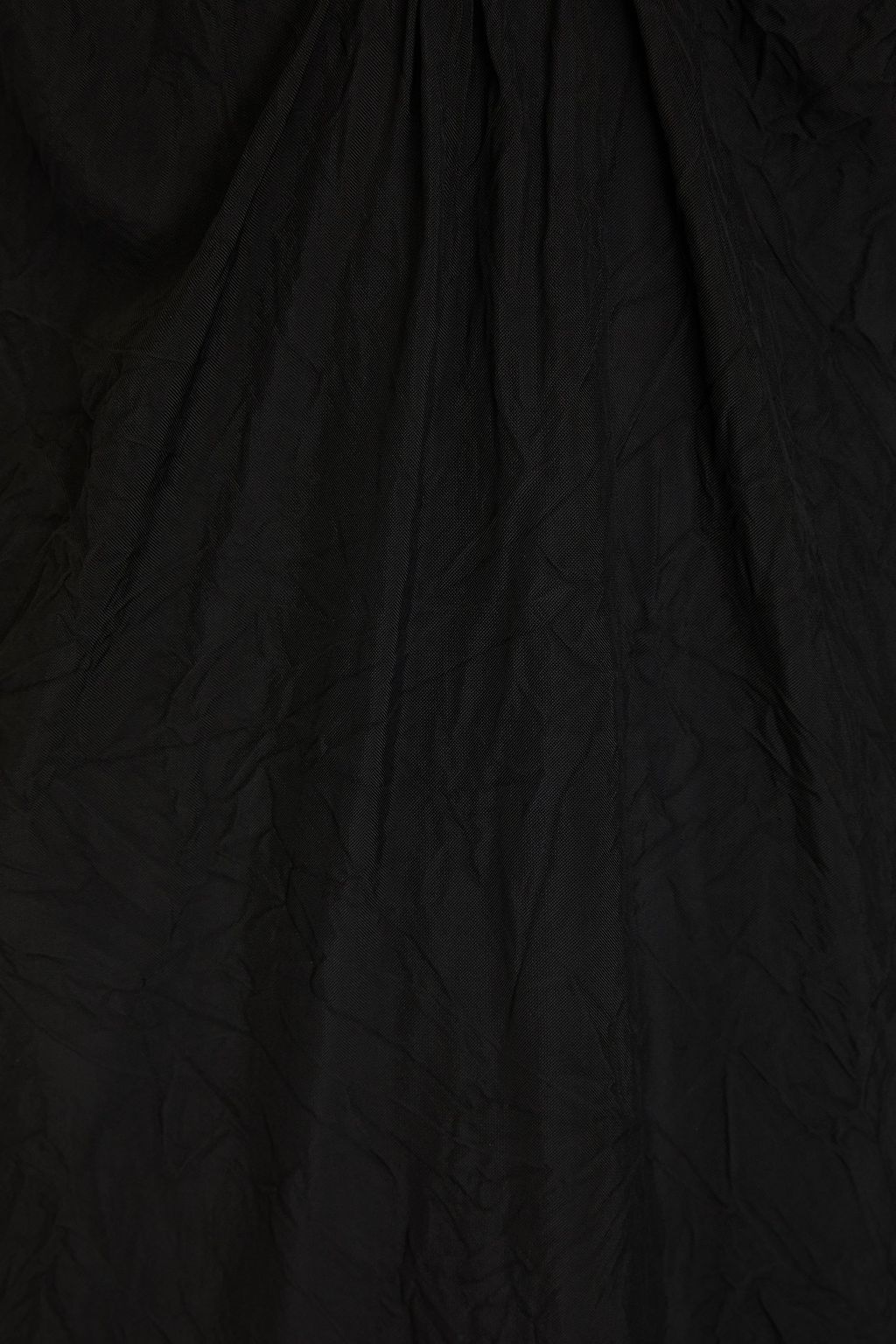 RÓHE Midikleid aus Crêpe in Knitteroptik mit Cut-outs