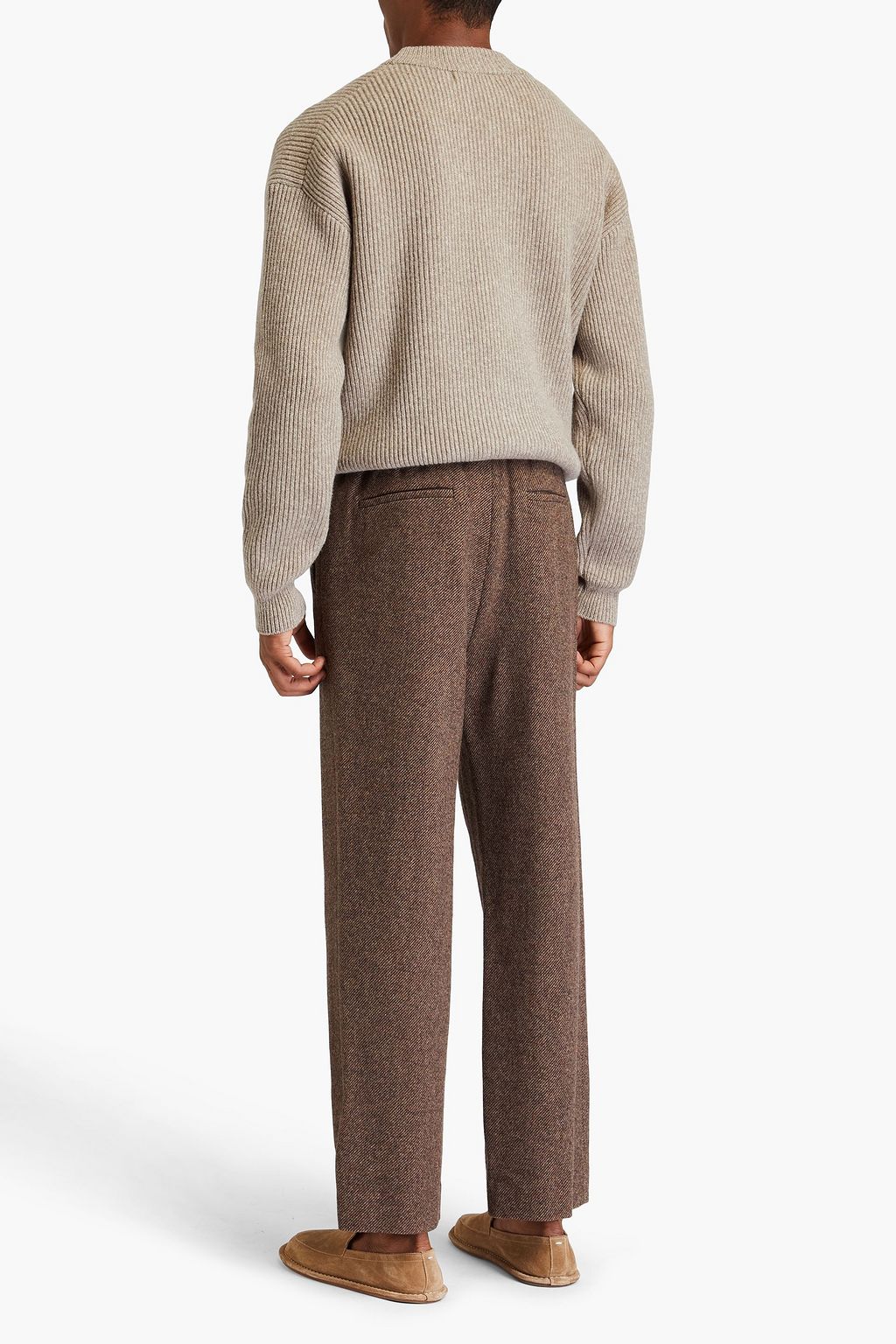 LE 17 SEPTEMBRE Pullover aus gerippter Wolle