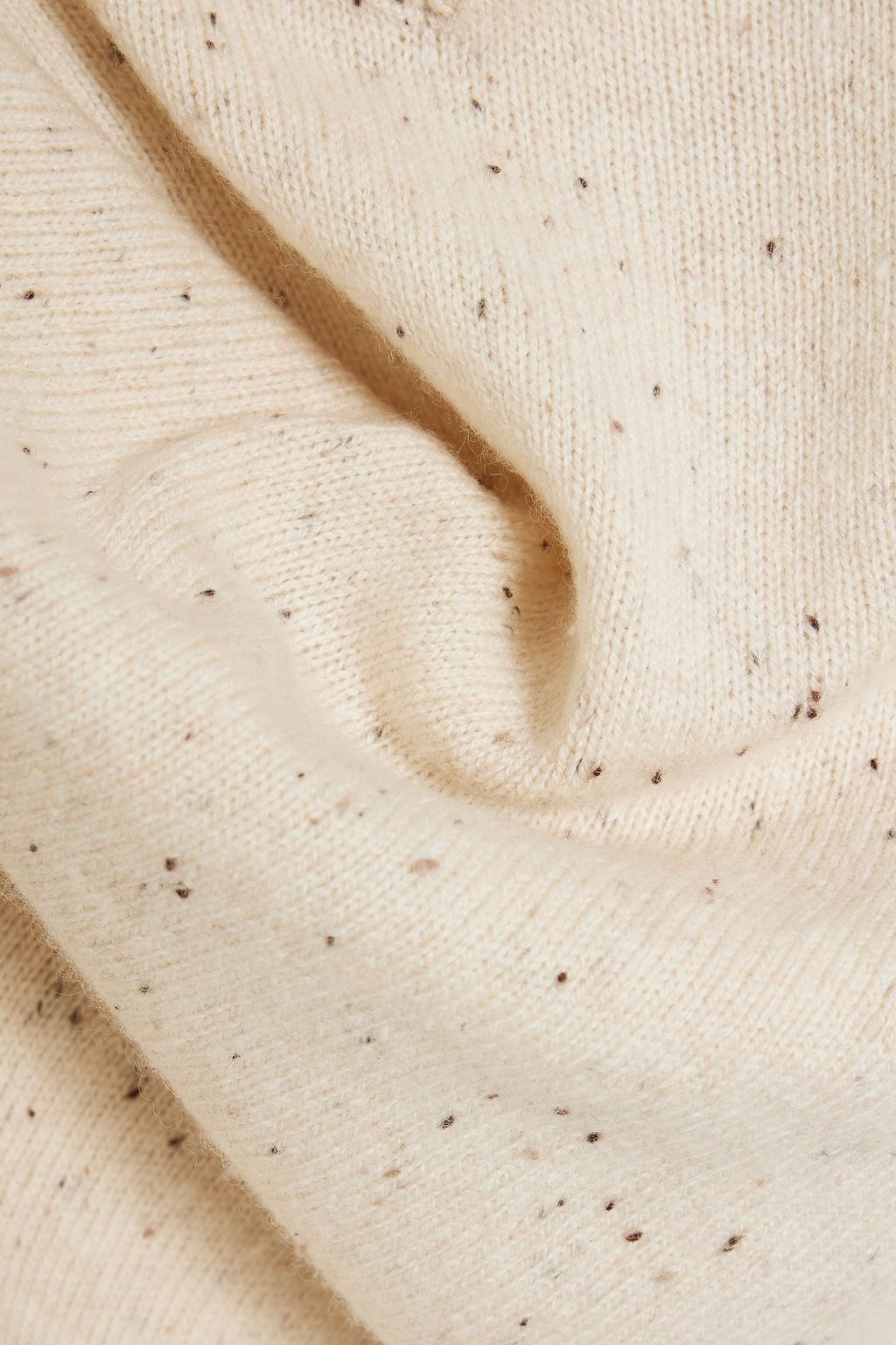 THEORY Donegal wool and cashmere-blend mini dress