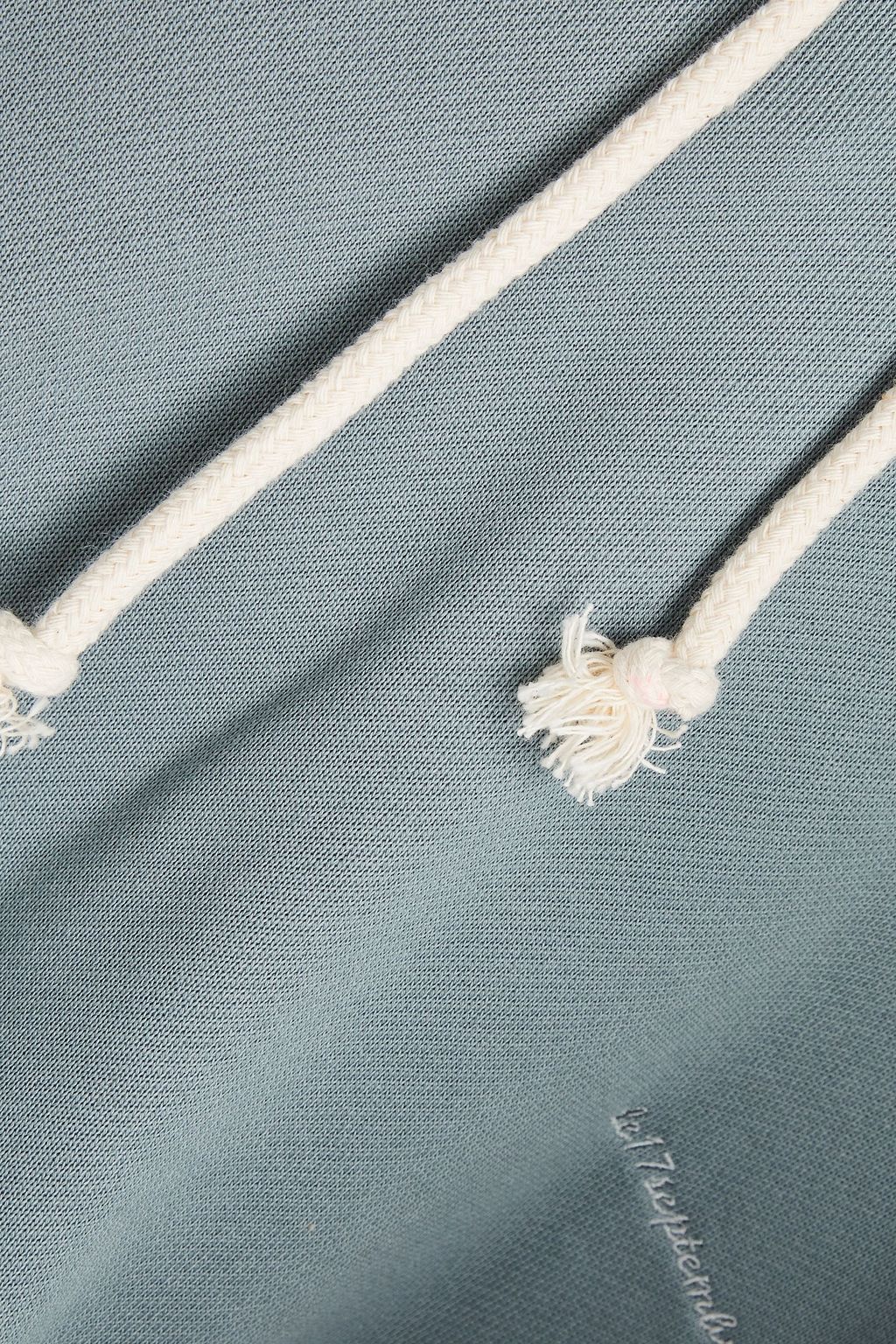 LE 17 SEPTEMBRE Cotton-fleece hoodie