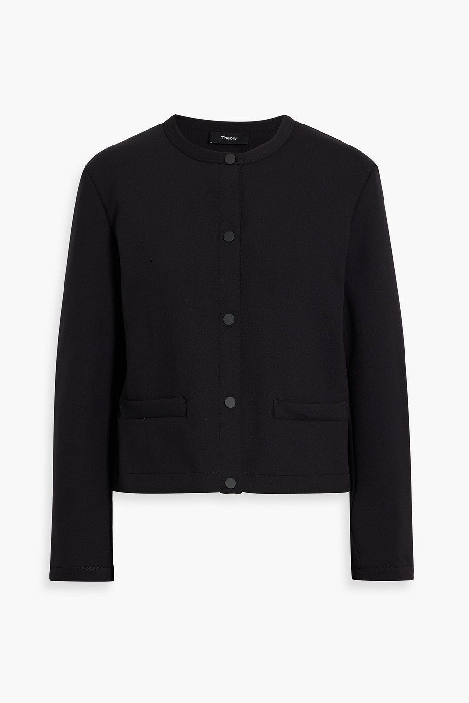 Theory Ponte Jacket In Black
