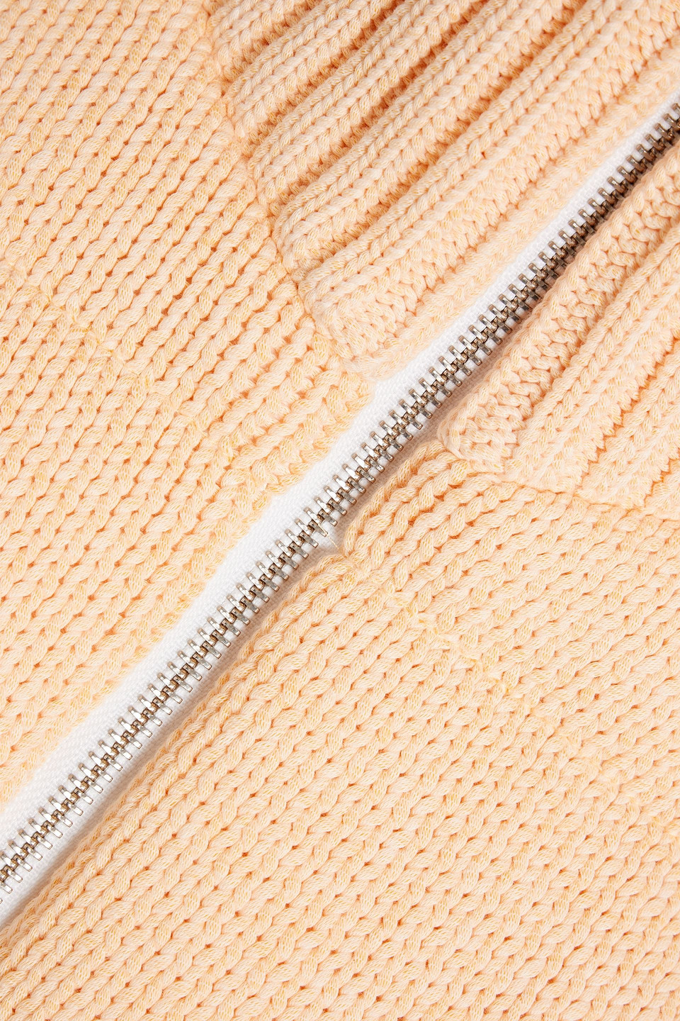 Ienki Ienki Michlin Quilted Cotton-blend Down Jacket In Pastel Orange