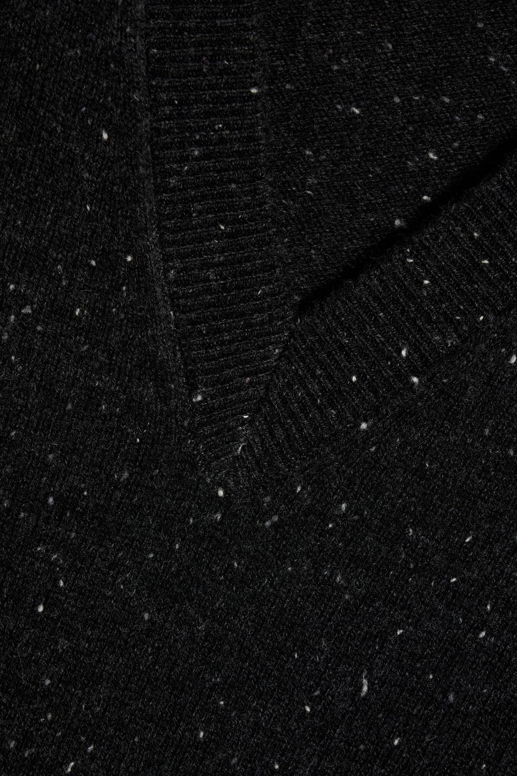 THEORY Donegal wool and cashmere-blend mini dress
