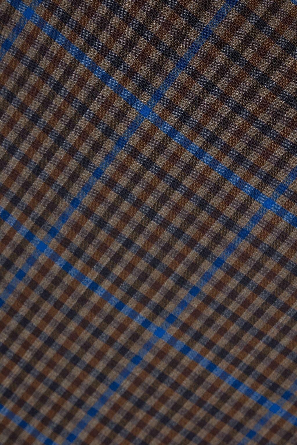 THEORY Checked tweed mini skirt