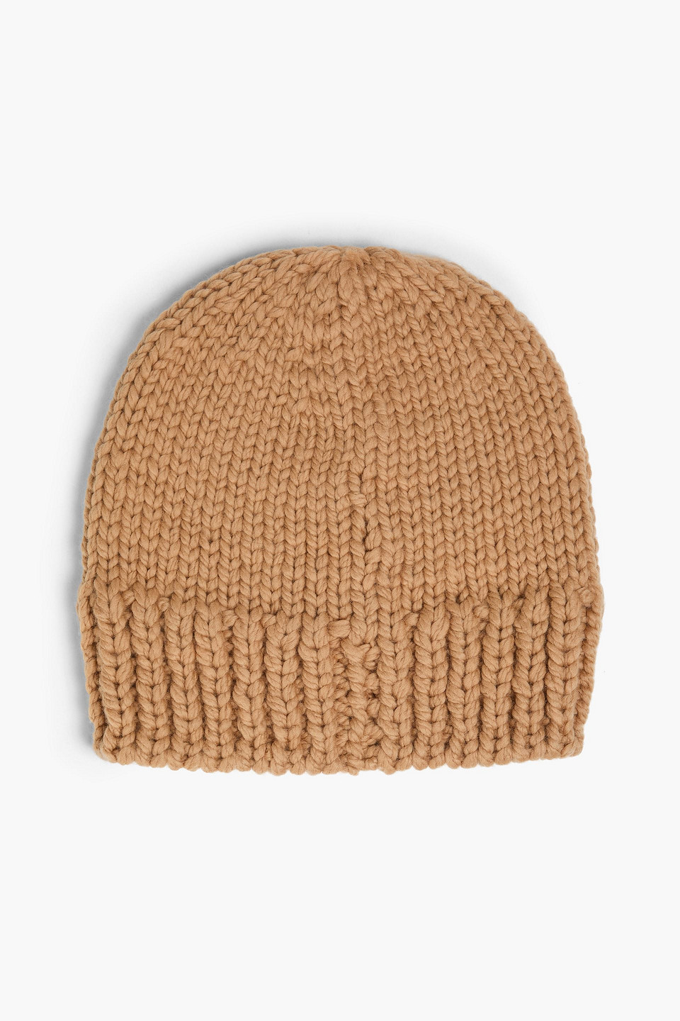  Federico Curradi - Beanie Aus Wolle - Braun - Onesize 