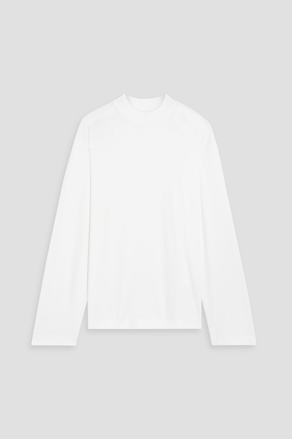 Dries Van Noten Cotton-jersey T-shirt In White