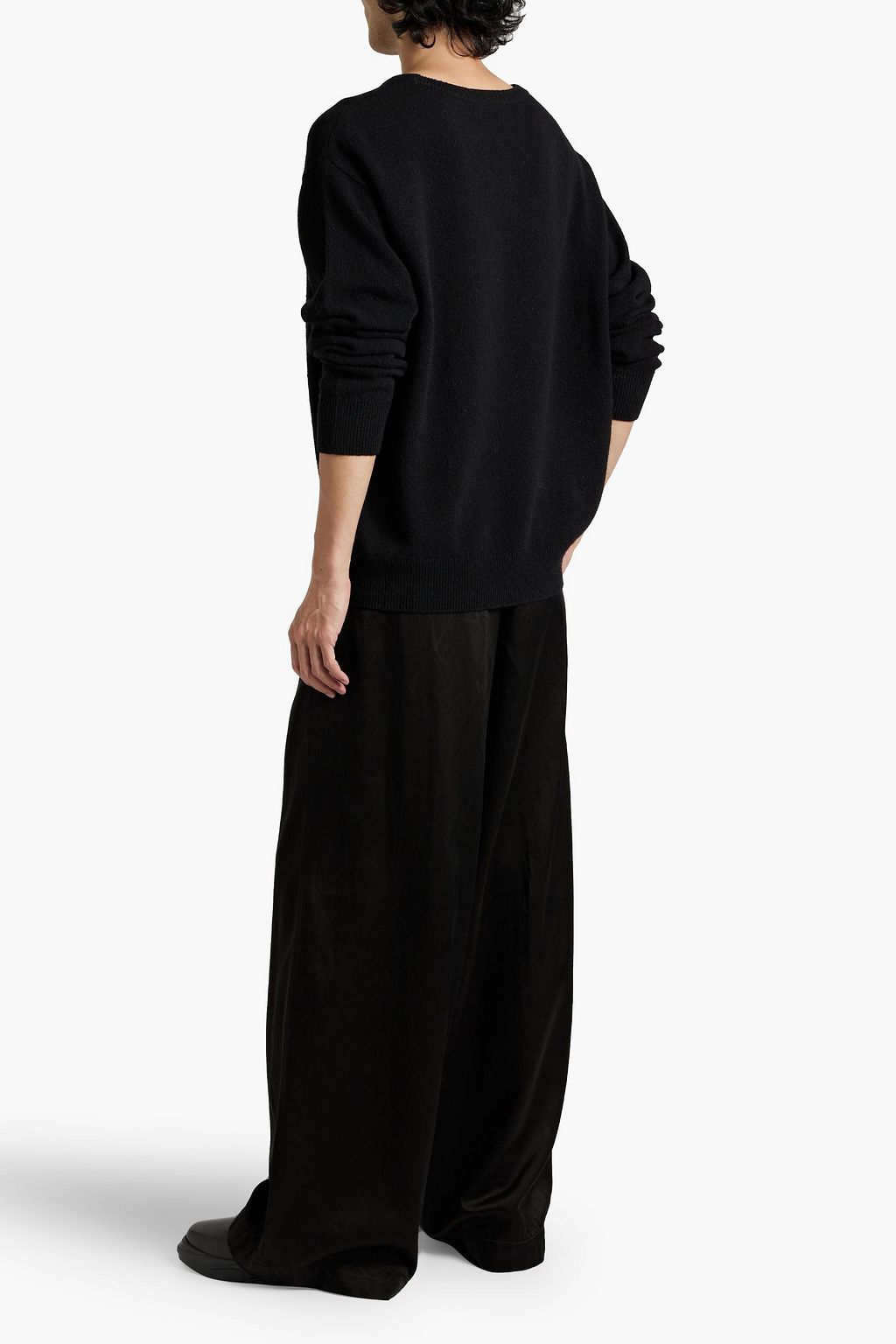DRIES VAN NOTEN Wool and cashmere-blend sweater