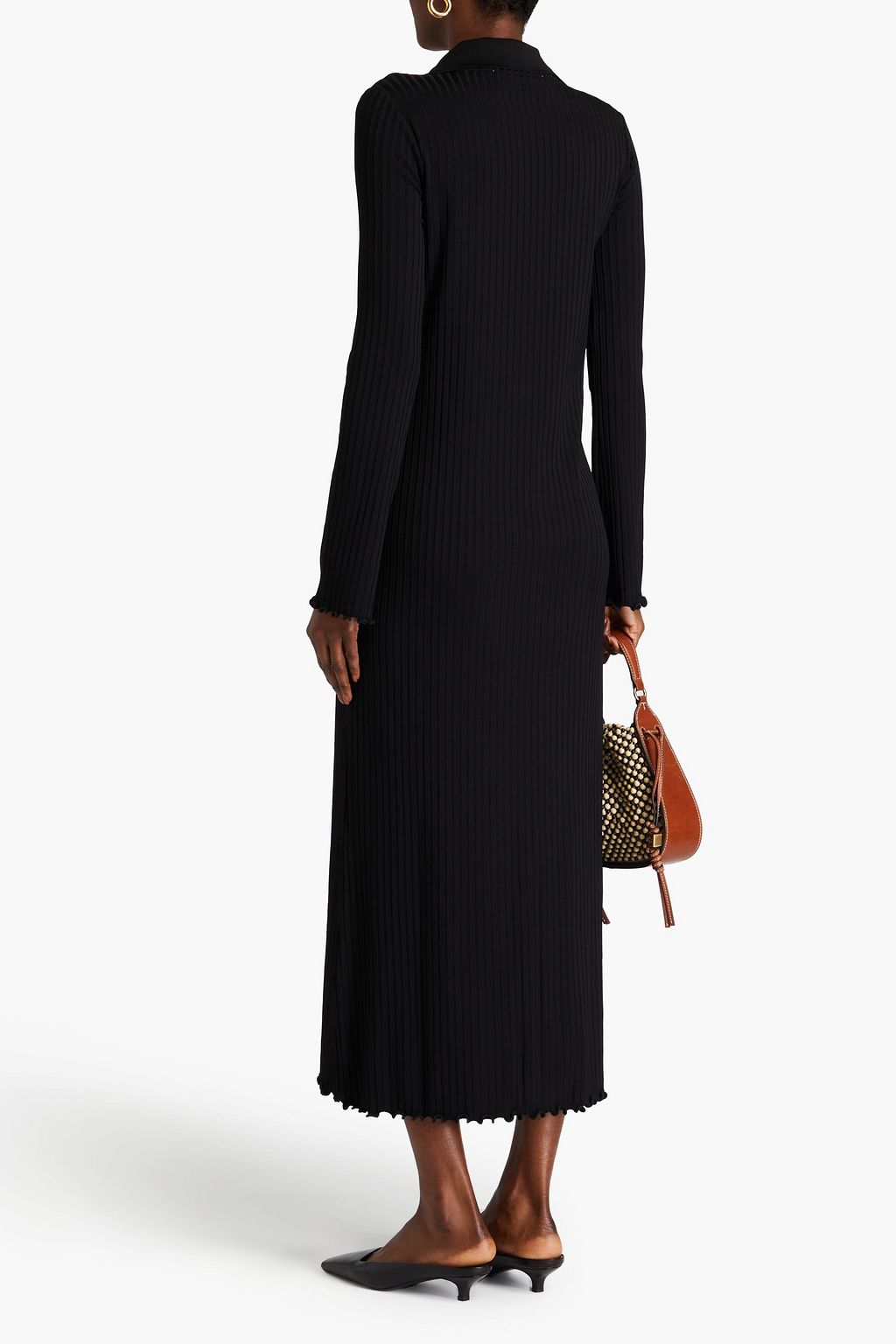 RÓHE Ribbed jersey maxi dress