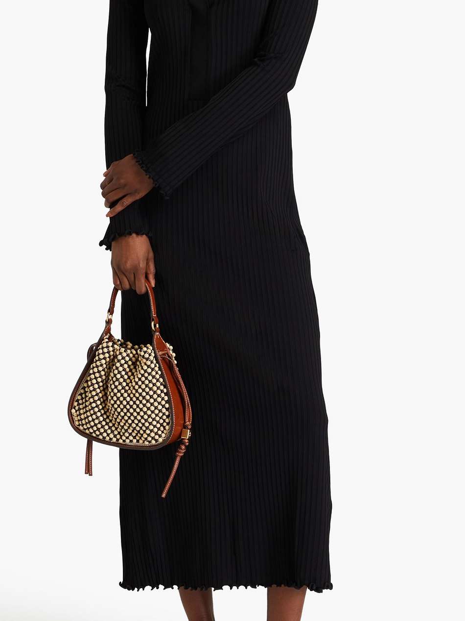 ribbed-jersey maxi dress