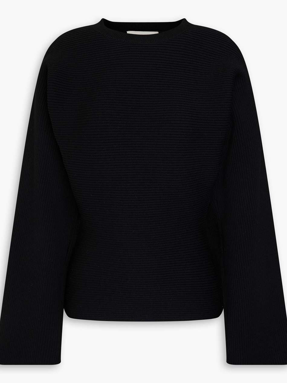 ribbed-knit top