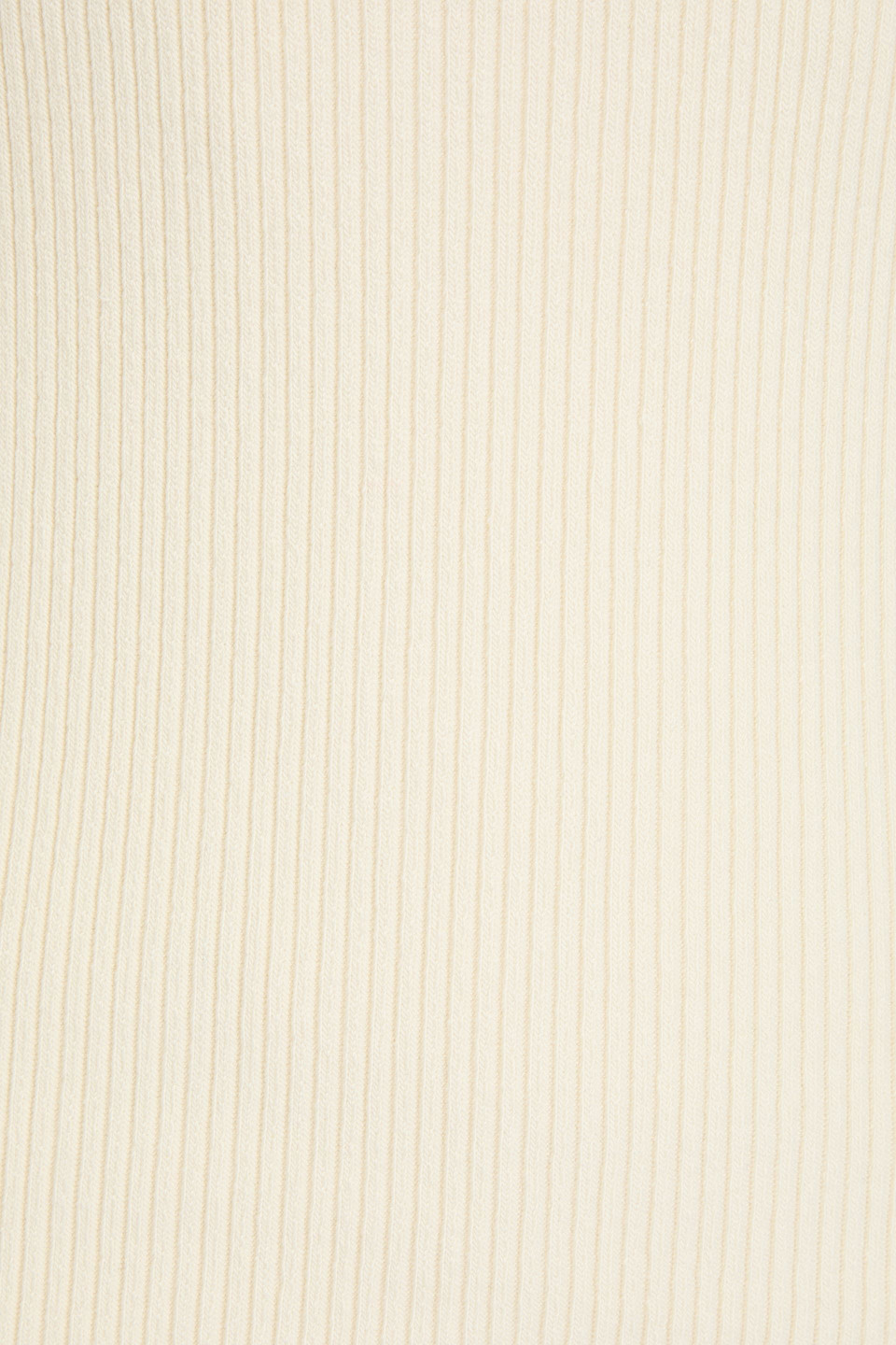 Rohe Ribbed Cotton-blend Top In Cream