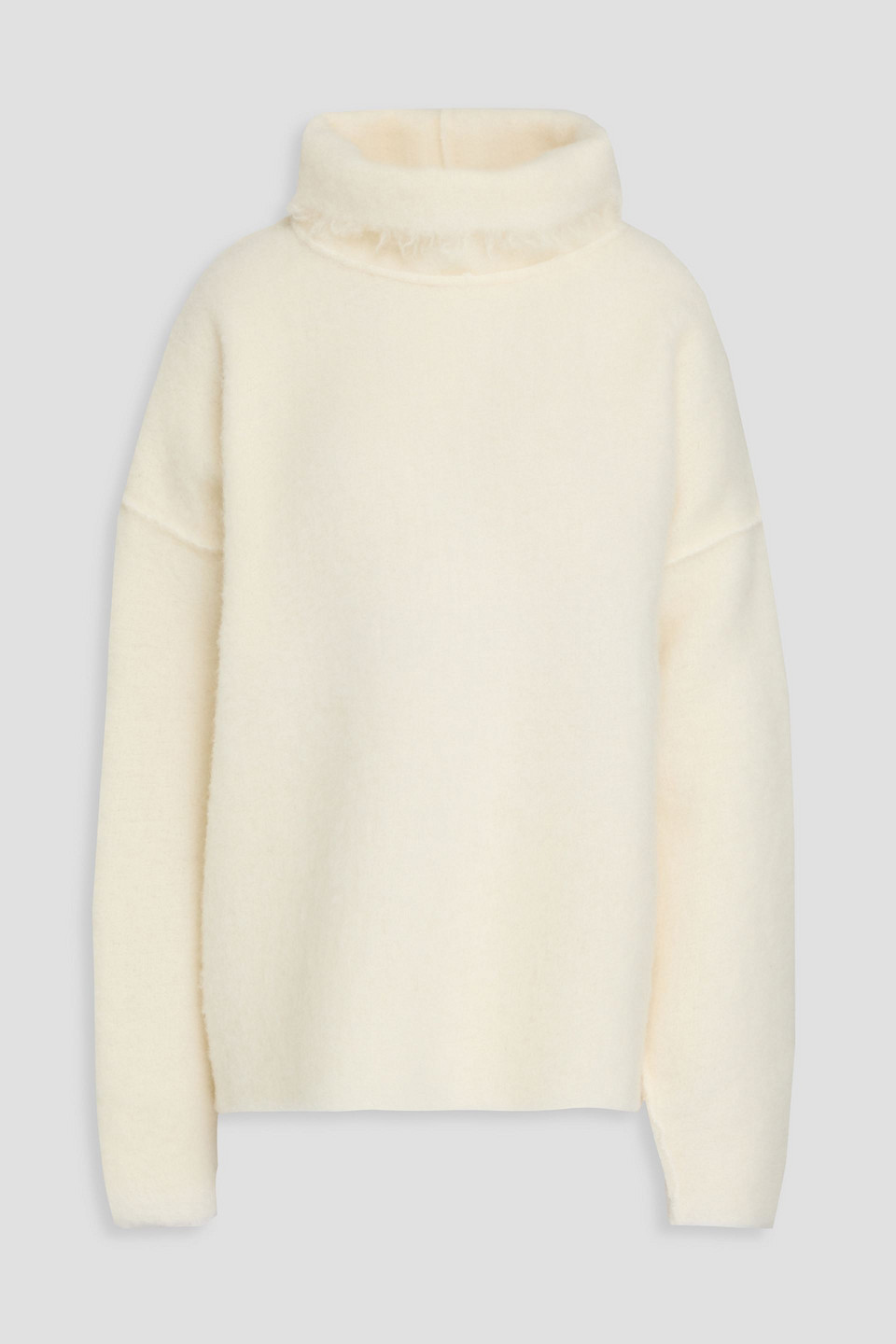 Rohe Oversized Wool-blend Turtleneck Sweater In Ivory