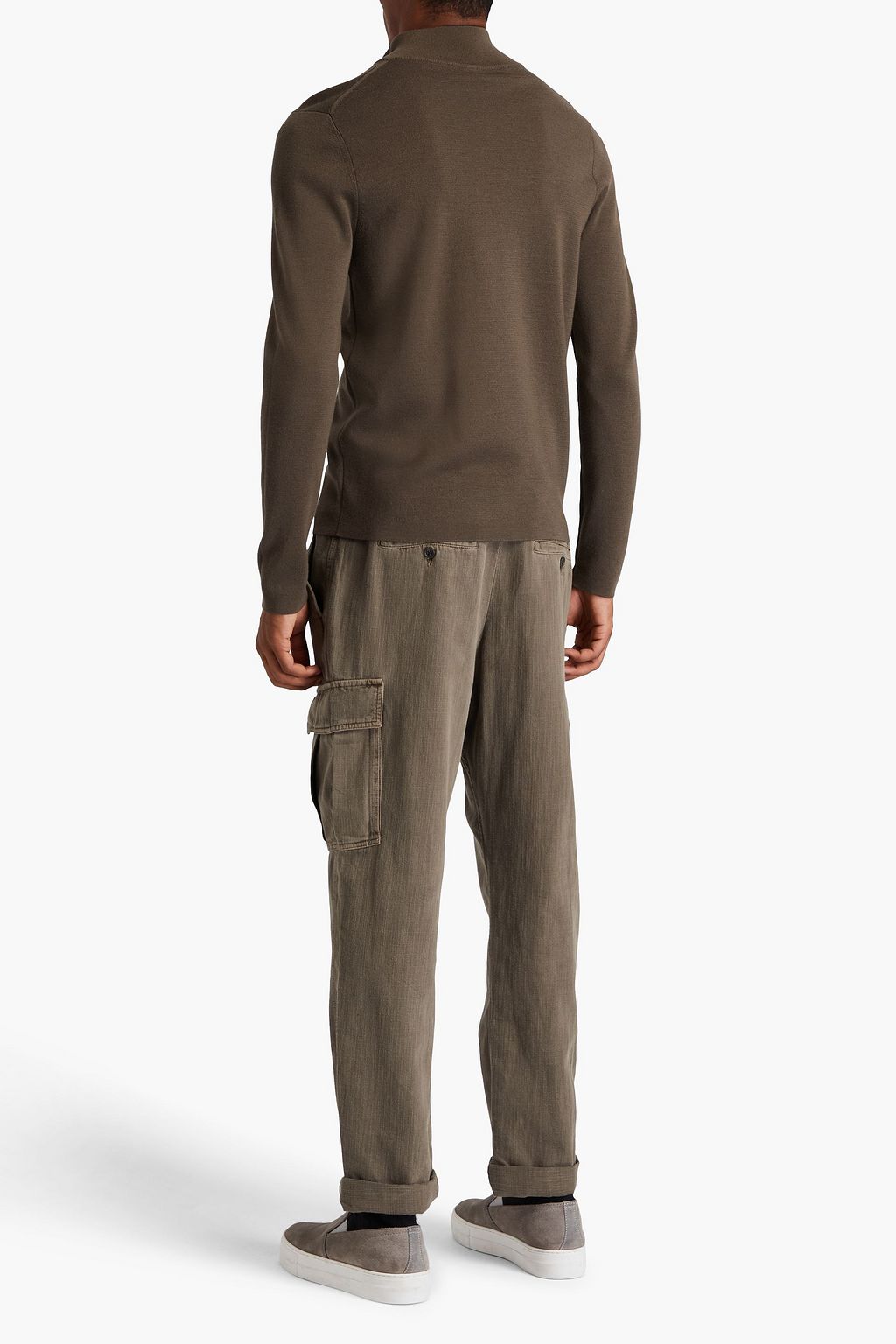 JAMES PERSE Cargohose aus Baumwoll-Twill