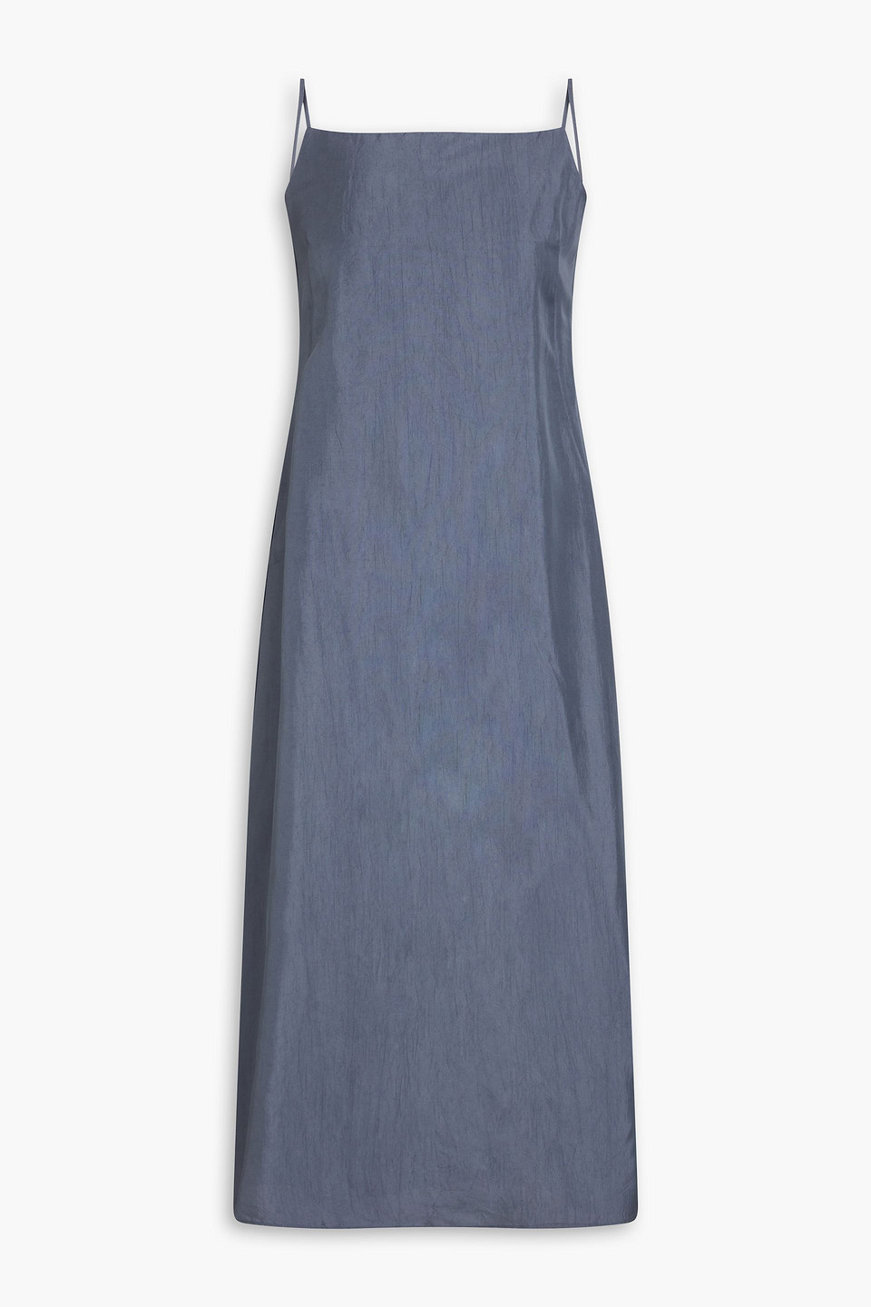 Rohe Woven Midi Slip Dress In Anthracite