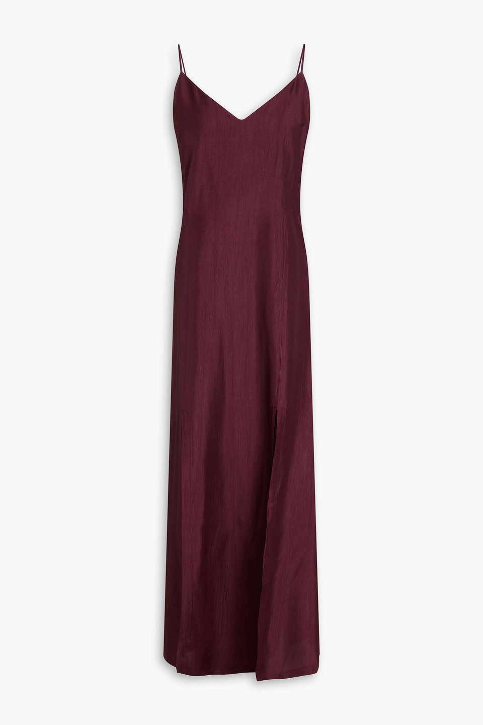Rohe Voile Midi Dress In Merlot