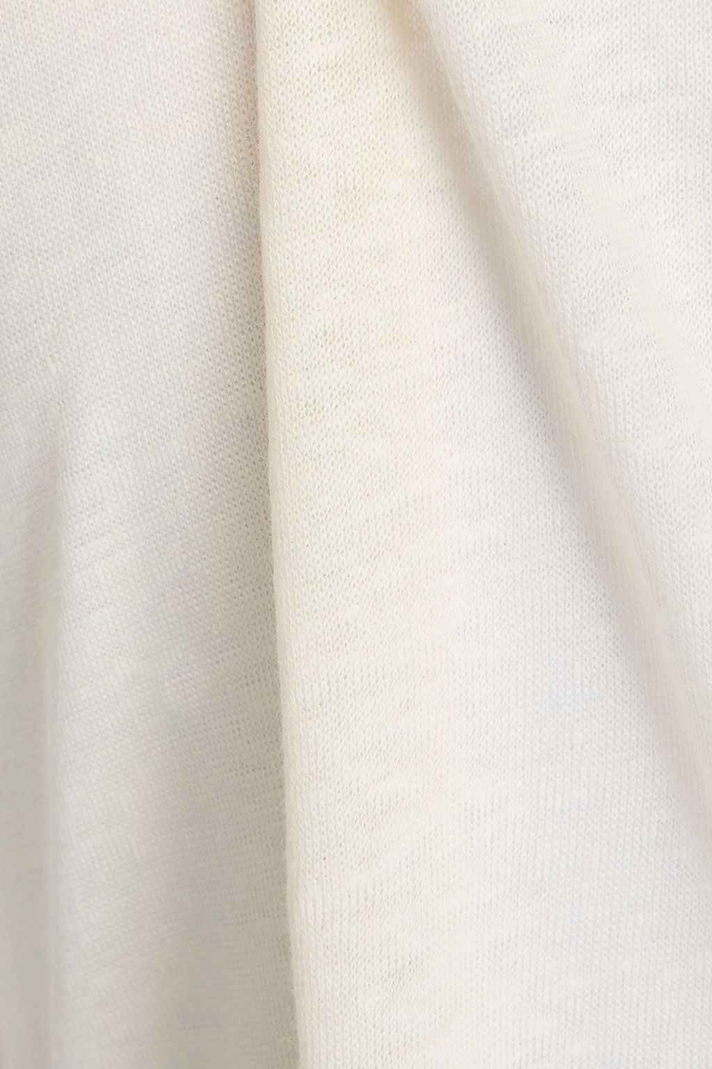 RAG & BONE Linen-jersey polo shirt