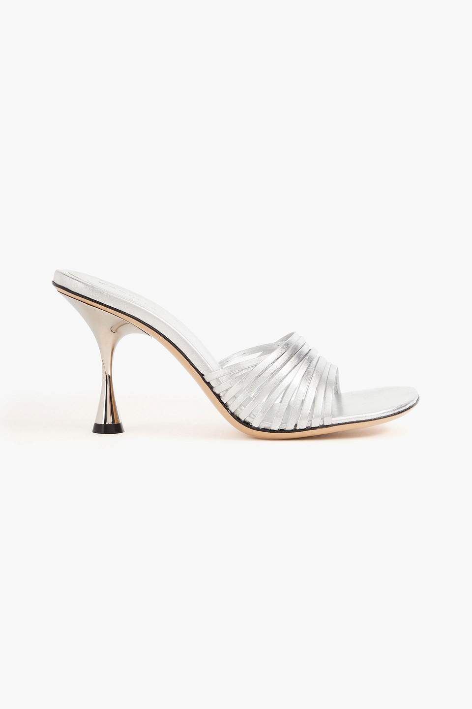 Wandler - Metallic leather mules - Metallic - EU 39