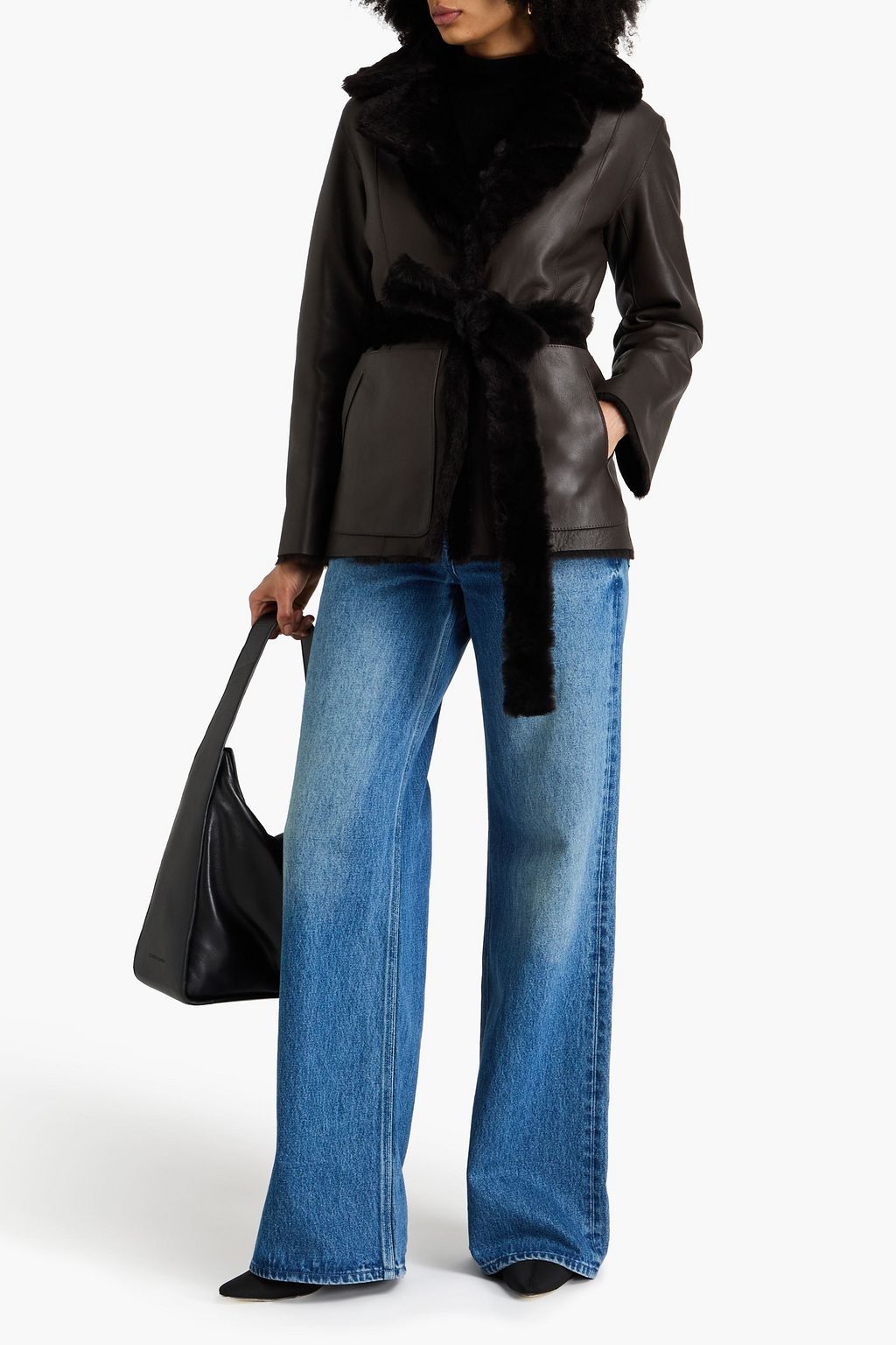 DOM GOOR Kelly reversible shearling jacket